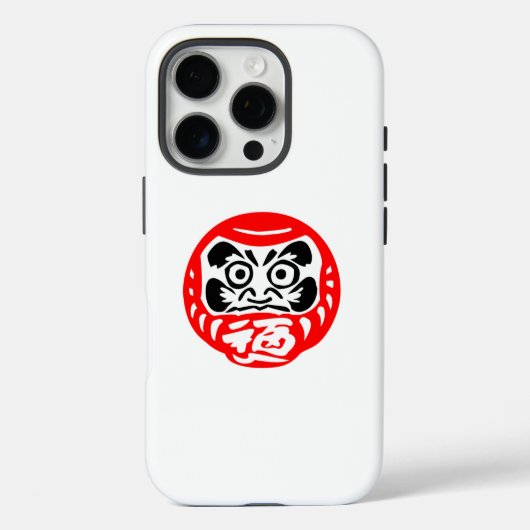 Daruma-Puppe Case-Mate iPhone Hülle (Rückseite)