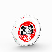Daruma-Puppe Fotoblock (Links)