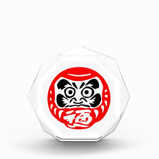 Daruma-Puppe Fotoblock (Vorderseite)