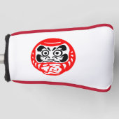 Daruma-Puppe Golf Headcover (Vorderseite)