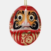 Daruma-Puppe Keramikornament (Rechts)