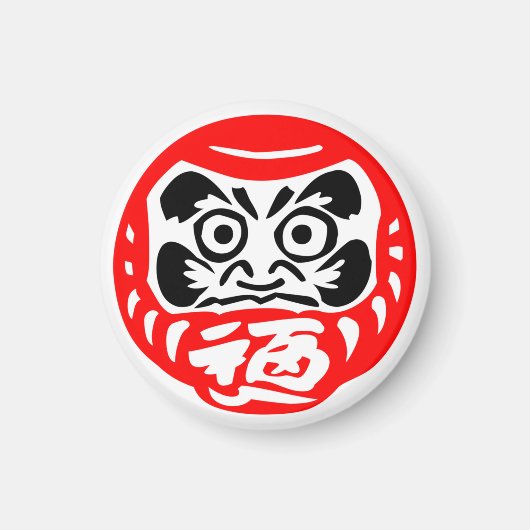 Daruma-Puppe Magnete Magnet (Vorne)