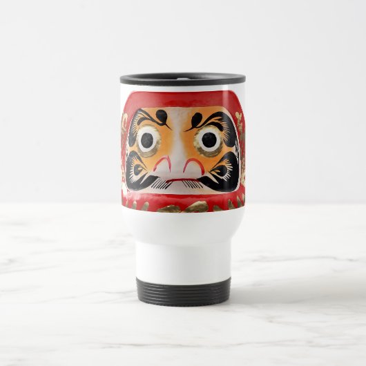 Daruma-Puppe Reisebecher (Mittel)