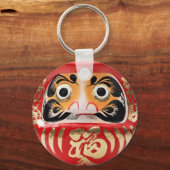 Daruma-Puppe Schlüsselanhänger (Vorderseite)
