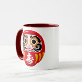 Daruma-Puppe Tasse (Vorderseite Links)