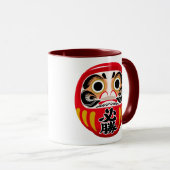 Daruma Puppe Tasse (VorderseiteRechts)