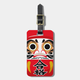Daruma-Puppe (traditioneller japanischer Glücksbri Gepäckanhänger