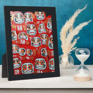 Daruma-Puppen-Malerei von Alfred Fox Fotoplatte