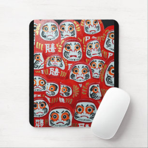 Daruma-Puppen-Malerei von Alfred Fox Mousepad