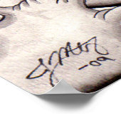 ‚Daruma-San‘ Poster (Ecke)