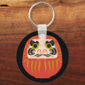 Daruma Schlüsselanhänger (Vorderseite)