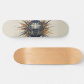 Daruma Skateboard – Japanese Ukiyo-e Inspired Art (Horizontal)