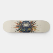 Daruma Skateboard – Japanese Ukiyo-e Inspired Art (Horizontal)