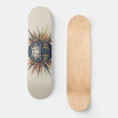 Daruma Skateboard – Japanese Ukiyo-e Inspired Art (Vorderseite)