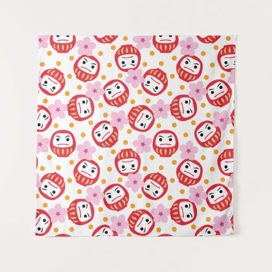 Daruma Wandteppich (Vorderseite)