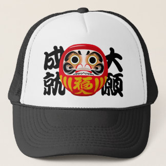 Daruma zur Erfüllung großer Träume und Wünsche Truckerkappe