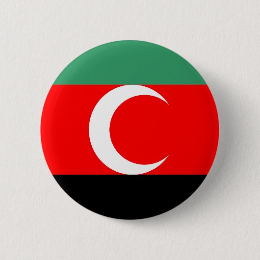 Darunter die ethnische Flagge Südsudan Button (Vorderseite)