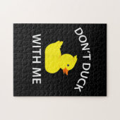 darunter Duck With Me Funny Rubber Duck Puzzle (Horizontal)