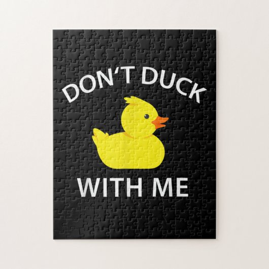 darunter Duck With Me Funny Rubber Duck Puzzle (Vertikal)