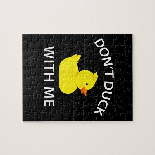 darunter Duck With Me Funny Rubber Duck Puzzle (Horizontal)