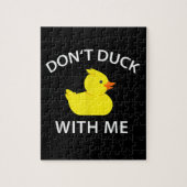 darunter Duck With Me Funny Rubber Duck Puzzle (Vertikal)