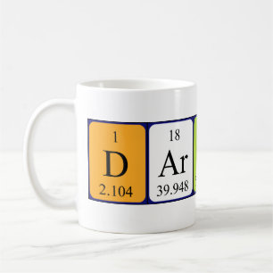 Darvin Periodenname Tasse