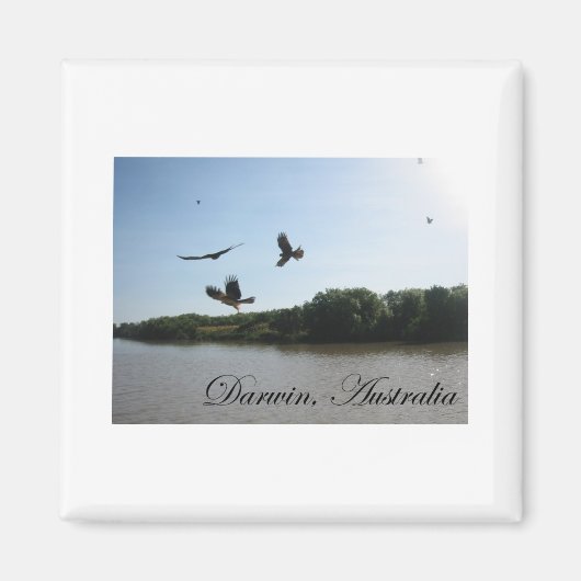 Darwin, Australien Magnet (Vorne)