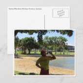Darwin Beach Lifeguard Postkarte (Vorne/Hinten)