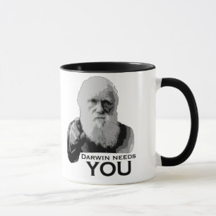 Darwin benötigt Sie! Tasse