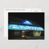Darwin Casino Postkarte (Vorne/Hinten)