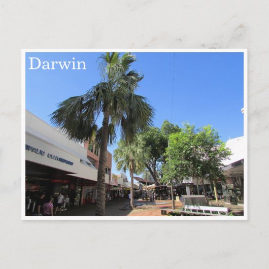 Darwin Center Postkarte (Vorderseite)