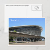Darwin Convention Center Postkarte (Vorne/Hinten)