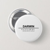 Darwin Coordinates - Darwin Coordinaten Button (Vorne & Hinten)