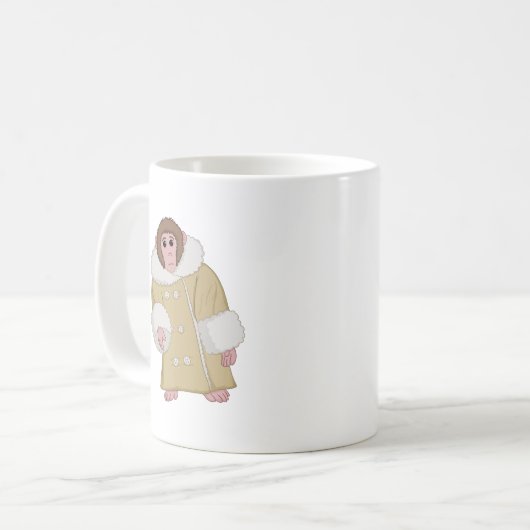 Darwin, den Ikea Monkey Kaffeetasse (Vorderseite Links)