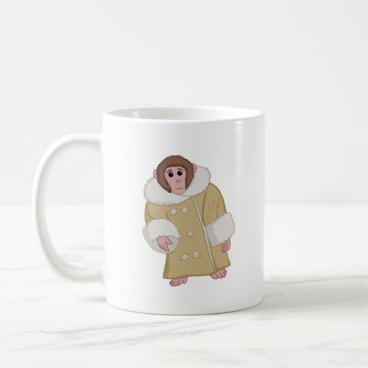 Darwin, den Ikea Monkey Kaffeetasse (Links)