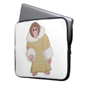 Darwin, den Ikea Monkey Laptopschutzhülle (Vorderseite Links)
