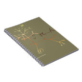 Darwin, denke ich Baum an das Leben Notizblock (Rechte Seite)