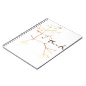 Darwin, denke ich Baum an das Leben Notizblock (Linke Seite)