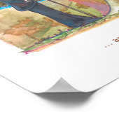 Darwin der Ursprung der Art Victor Diogenes Poster (Ecke)