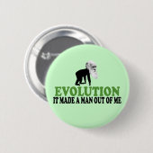 Darwin-Evolution Button (Vorne & Hinten)