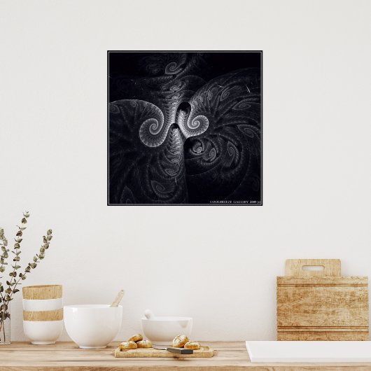 DARWIN-EVOLUTION POSTER (Küche)