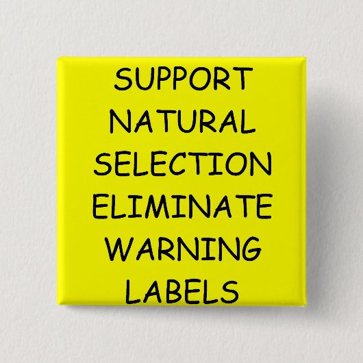 DARWIN-Evolutionswitz Button (Vorderseite)