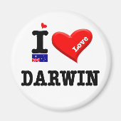DARWIN I Liebe Magnet (Vorne)