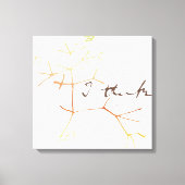 Darwin, ich glaube, der Baum des Lebens Leinwanddruck (Vorderseite)