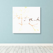 Darwin, ich glaube, der Baum des Lebens Leinwanddruck (Insitu (Holzboden))