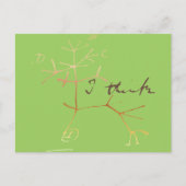 Darwin, ich glaube, der Baum des Lebens Postkarte (Vorderseite)