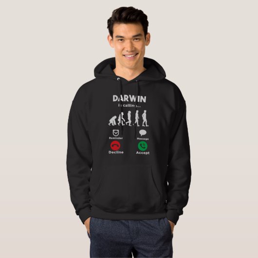 Darwin Is Calling 2022 Hoodie (Vorne ganz)