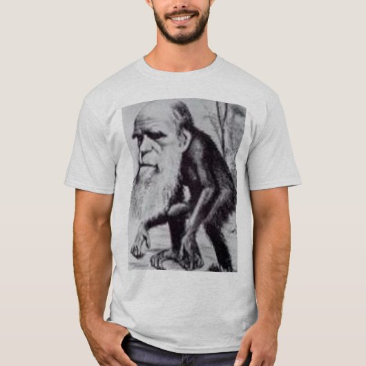 Darwin ist ein Affe T-Shirt (Vorderseite)