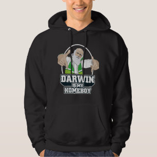 Darwin ist mein Homeboy (farbenreich) Hoodie