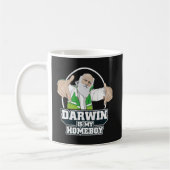 Darwin ist mein Homeboy (farbenreich) Kaffeetasse (Links)